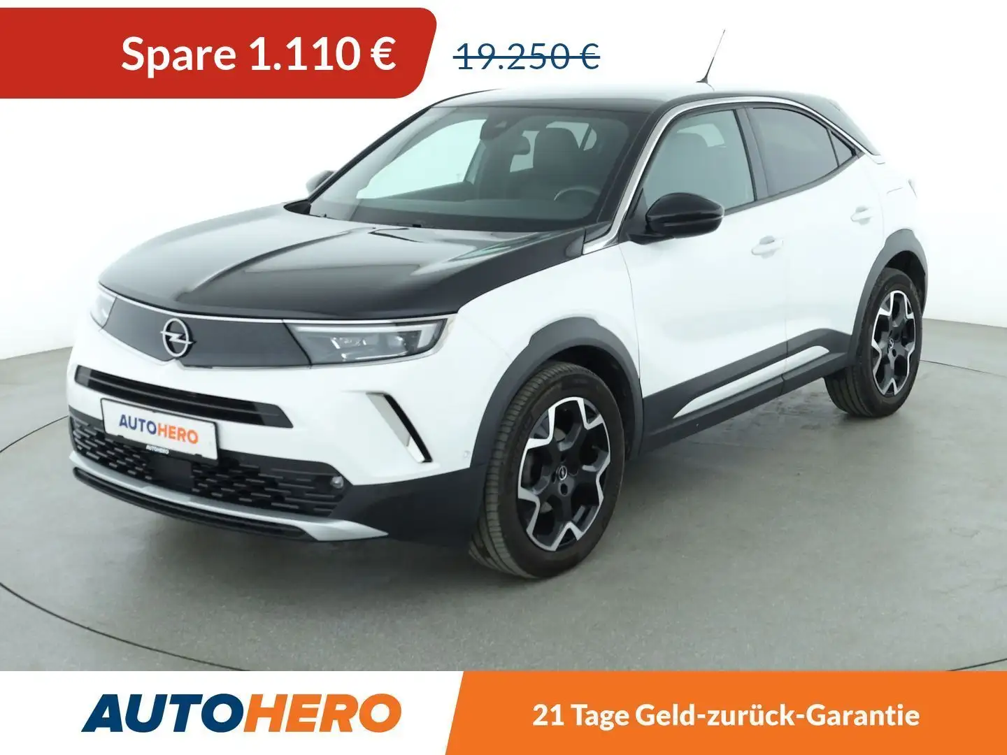 Opel Mokka X 1.2 Turbo Ultimate Aut.*NAVI*LED*ACC*CAM*SHZ*LHZ* Weiß - 1