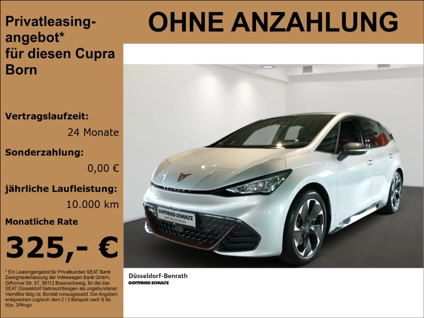 CUPRA Born 170 kW Voll-LED Navi Einparkhilfe Kamera Silber - 1