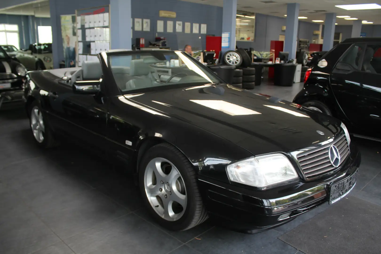 Mercedes-Benz SL 280 Hardtop - Leder - SHZ - Memory Negru - 1