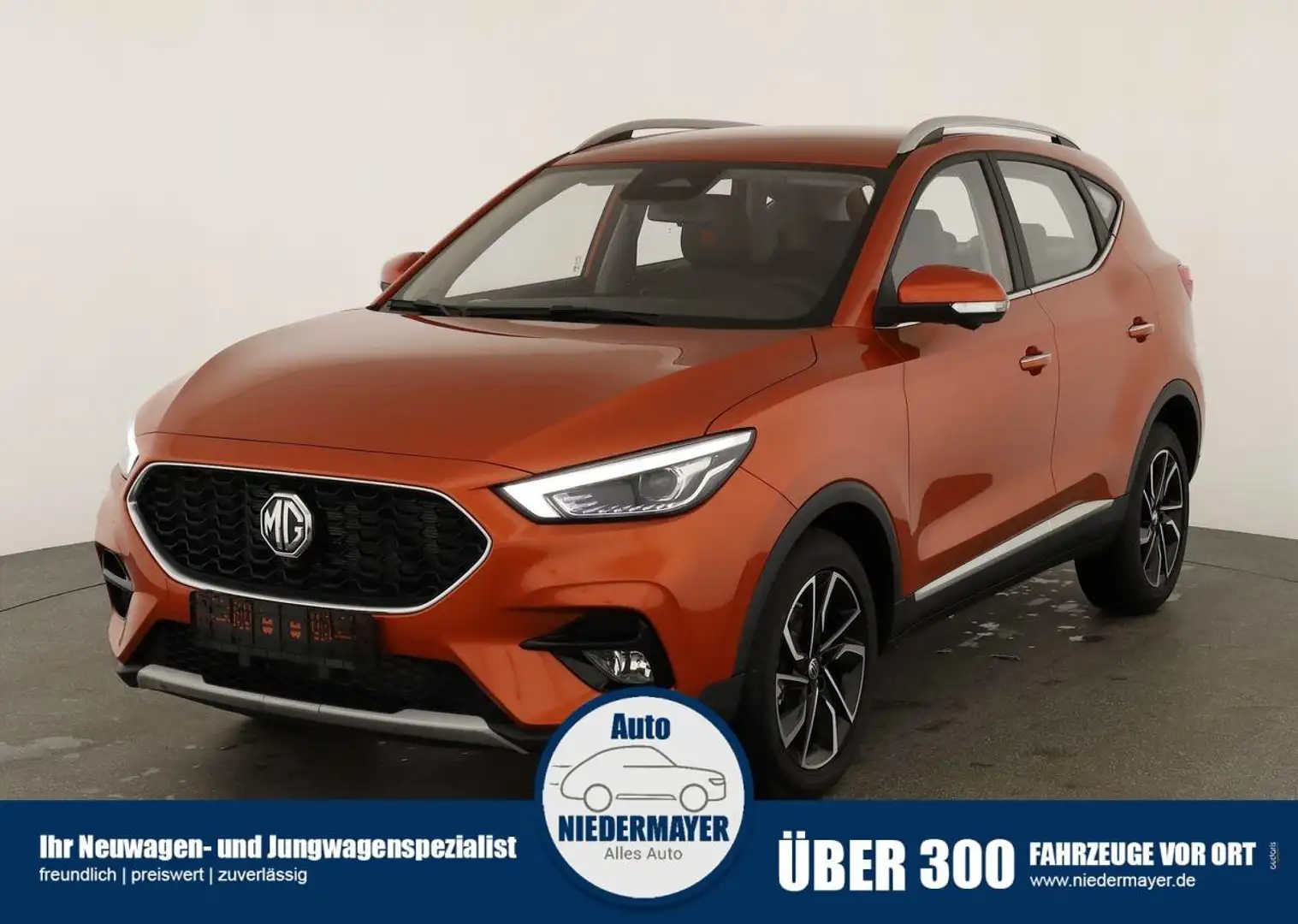 MG ZS 1.5 Luxury, Leder, Navi, 360° Kamera, Sitzheizung, Orange - 1