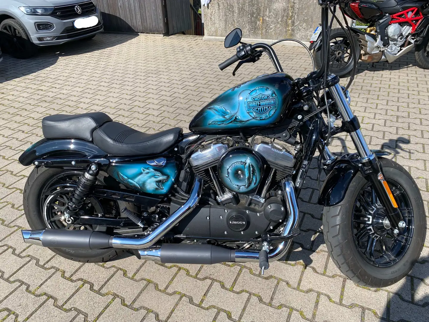 Harley-Davidson Sportster Forty Eight XL 1200 Чорний - 1