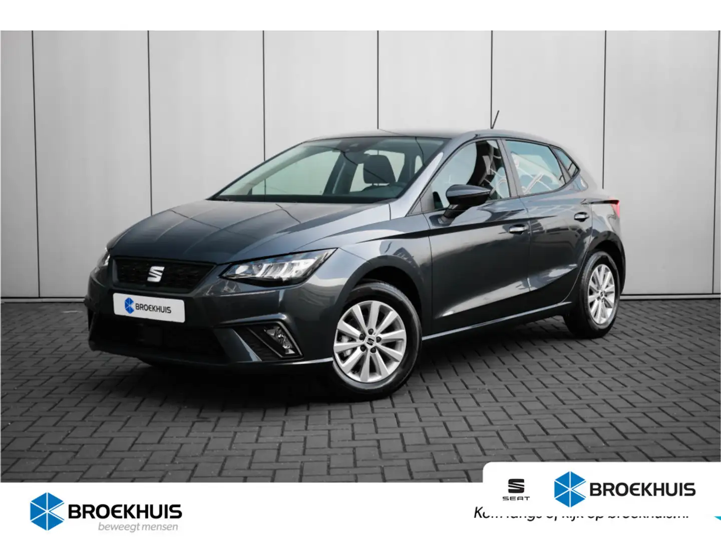SEAT Ibiza 1.0 EcoTSI 95PK Style Business Connect Navigatie | Grijs - 1