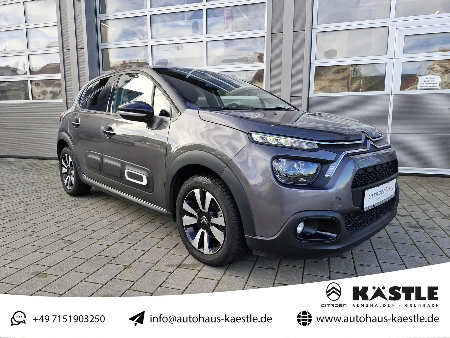 Citroen C3 Max PT110 EAT6 *Kamera*NAVI*Keyless*Android Auto* Grau - 1