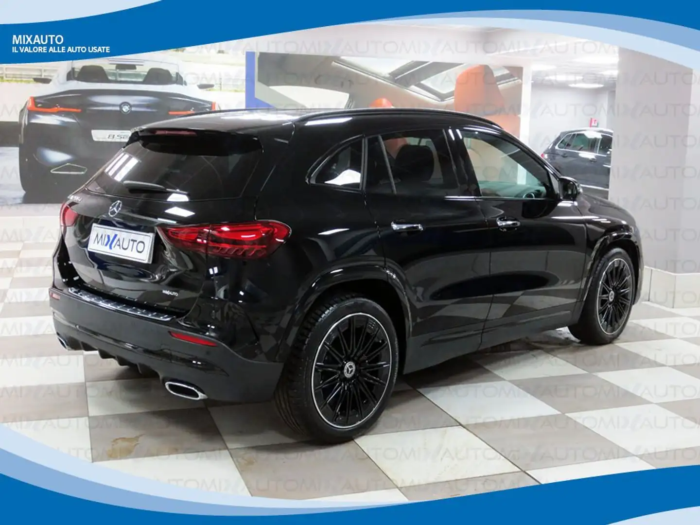 Mercedes-Benz GLA 200 D Automatic Premium EU6 KM Ø Fekete - 2