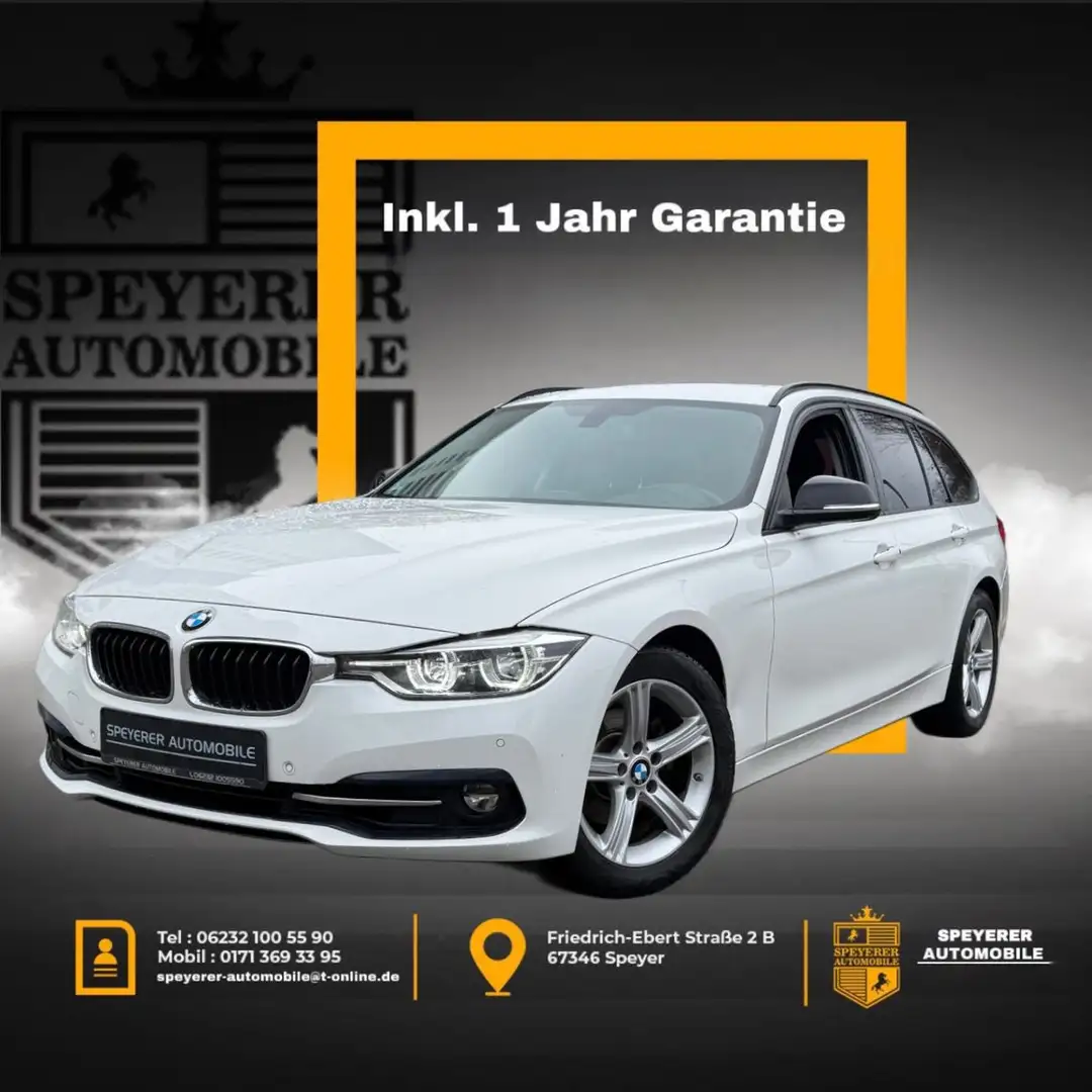 BMW 318 3 Touring 318 i Sport Line|LED|KAMERA|KLIMAAUTO. Blanc - 1