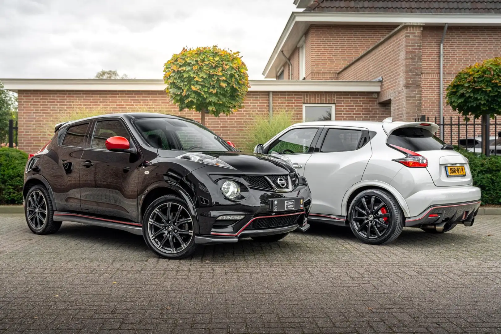 Nissan Juke 1.6 Turbo NISMO 4X4 All-Mode 200pk Aut. LED Alcant Zwart - 2