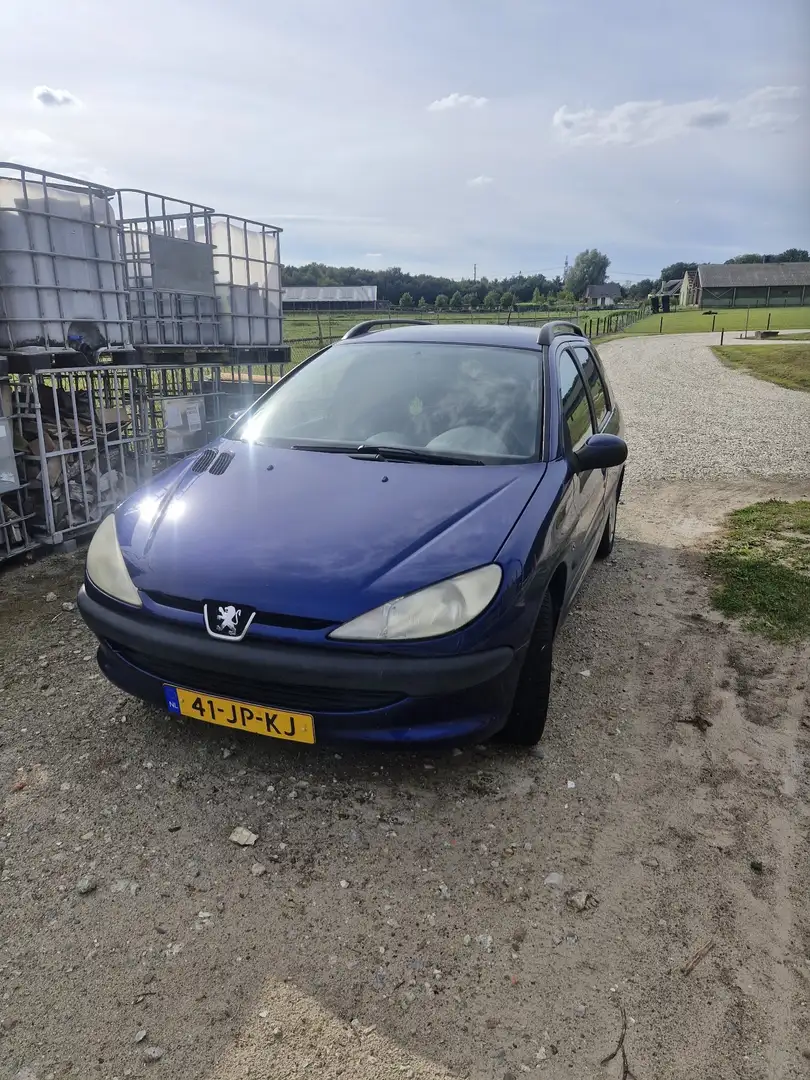Peugeot 206 1.4 X-line Blauw - 1