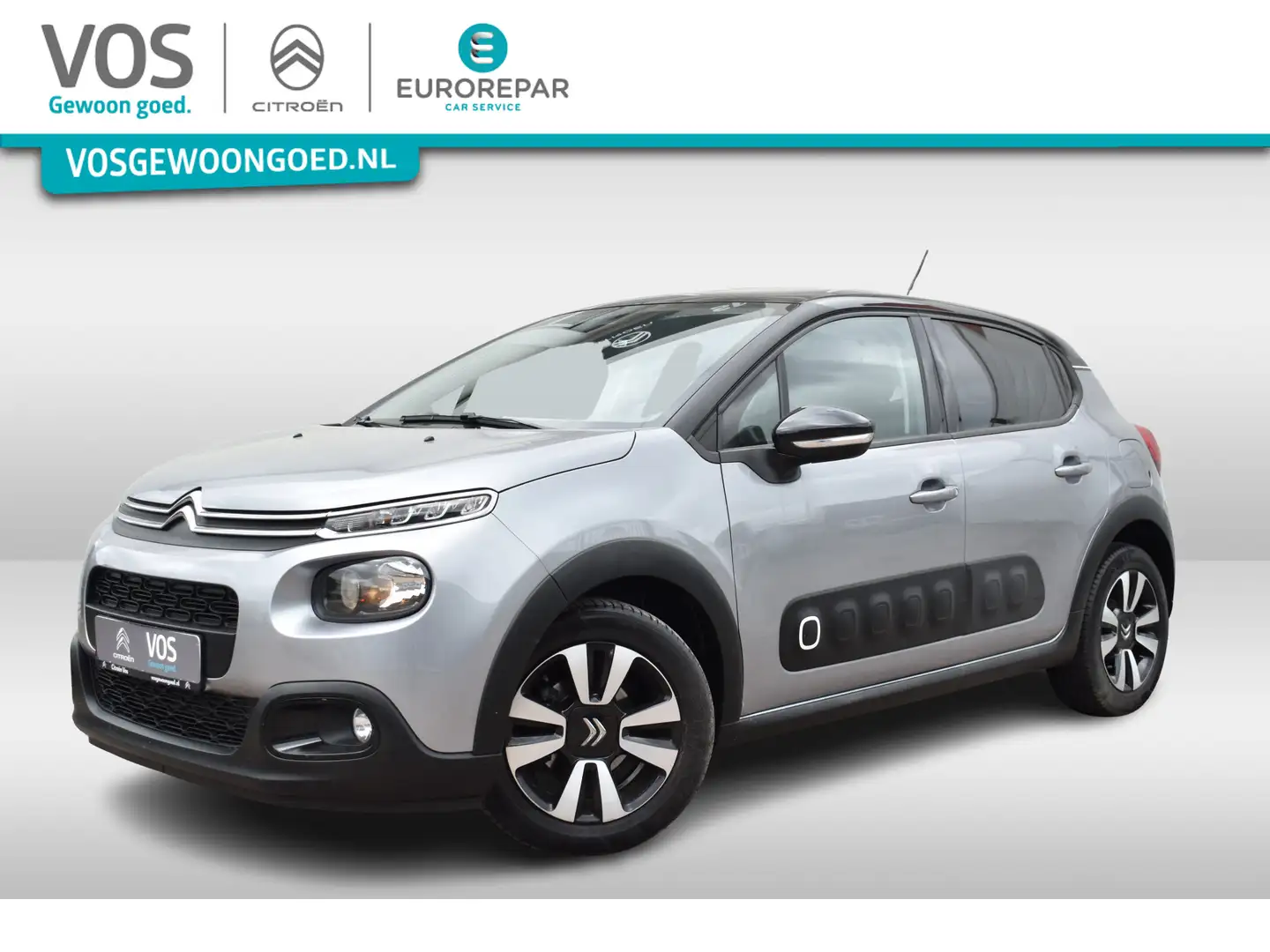 Citroen C3 PureTech 82 S&S Shine | Airconditioning | Panorama Grijs - 1