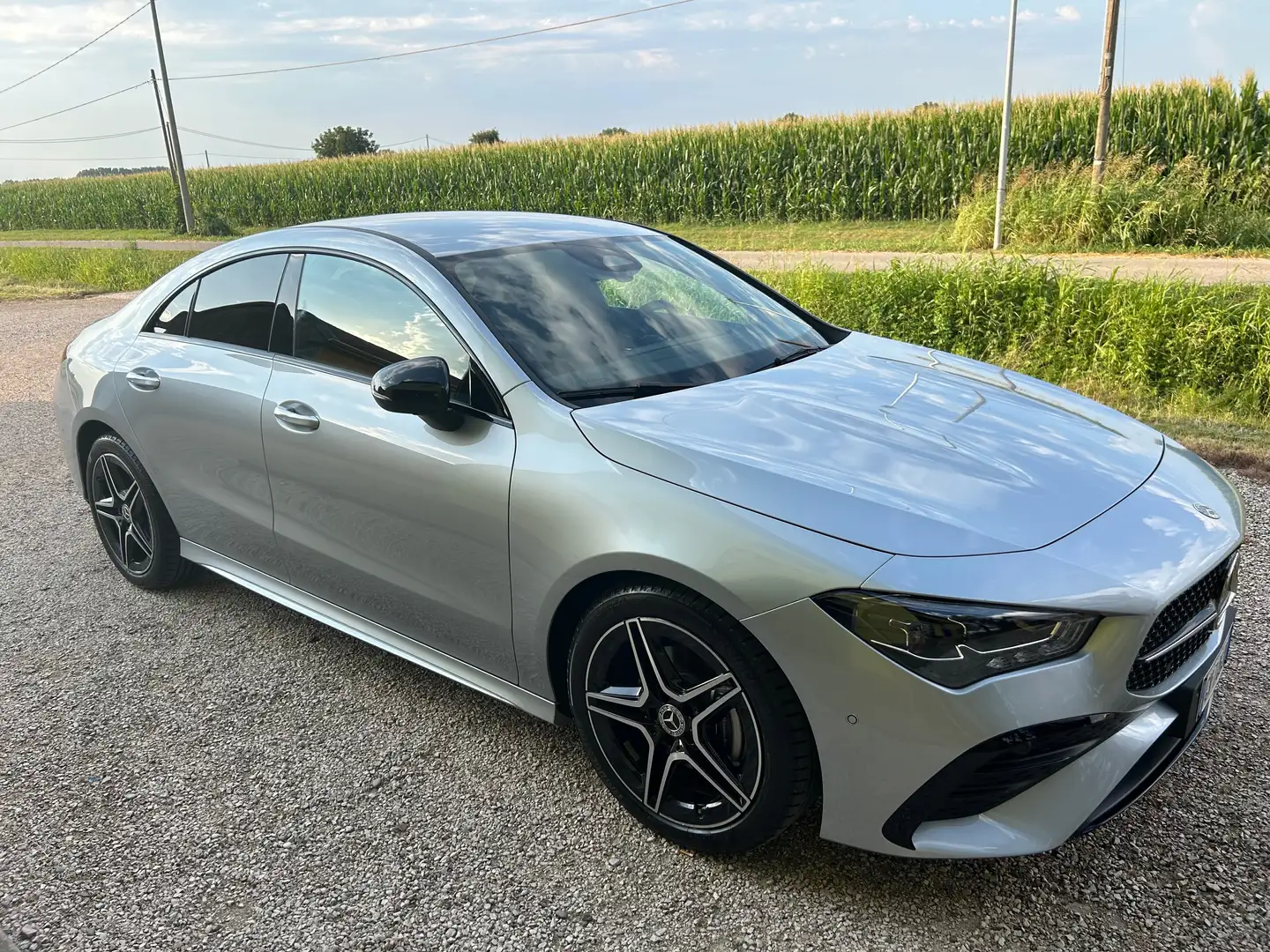 Mercedes-Benz 180 CLA 180 AUTOMATIC COUPE Срібний - 2