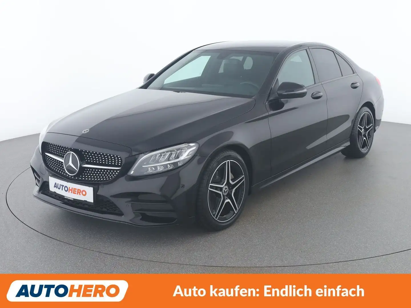 Mercedes-Benz C 180 C 180 d AMG Line Schwarz - 1