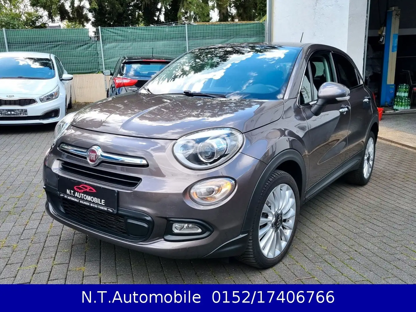 Fiat 500X 1.4*2HAND*R.KAMERA*NAVI*XENON*EURO-6* Grau - 1