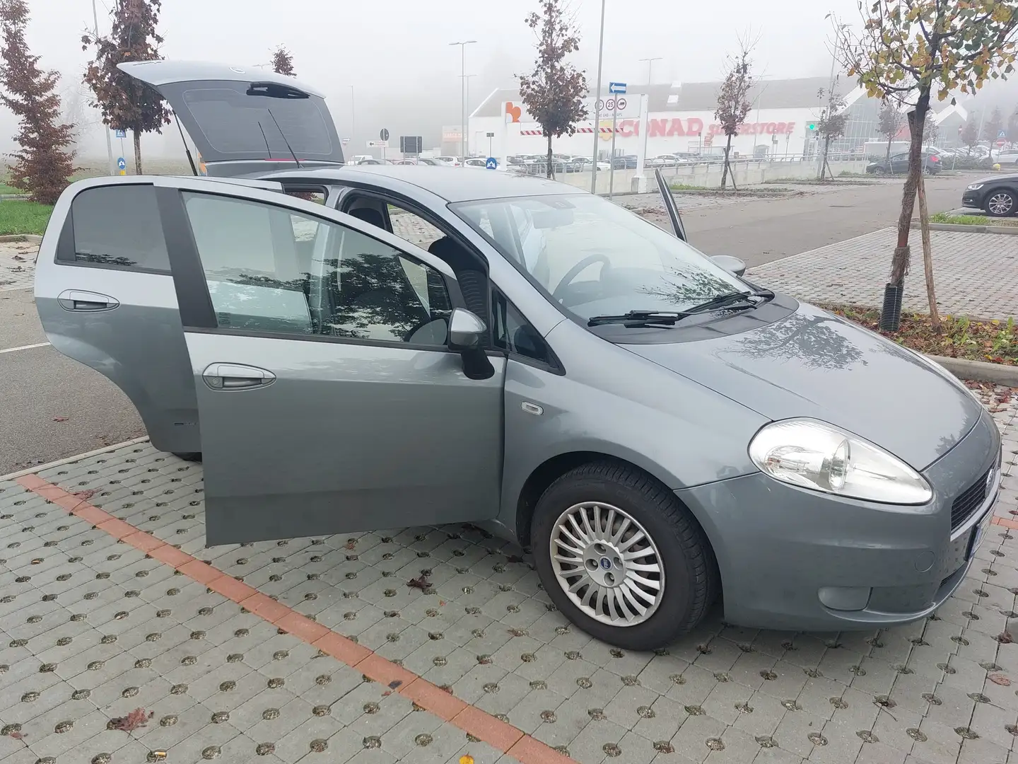 Fiat Grande Punto Grande Punto III 2007 5p 1.2 Grigio - 1