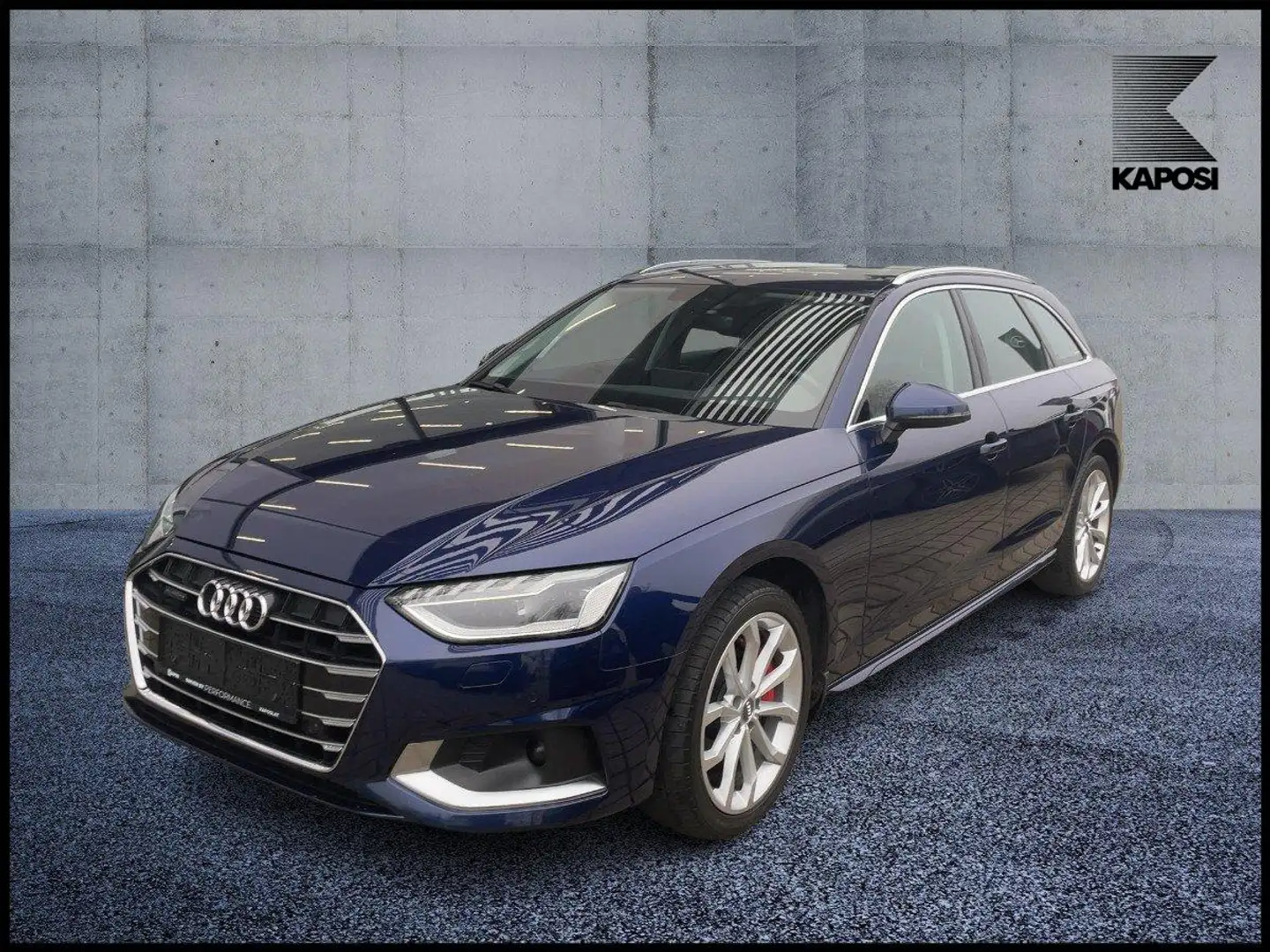 Audi A4 Avant 40 TDI quattro AUT Blau - 1