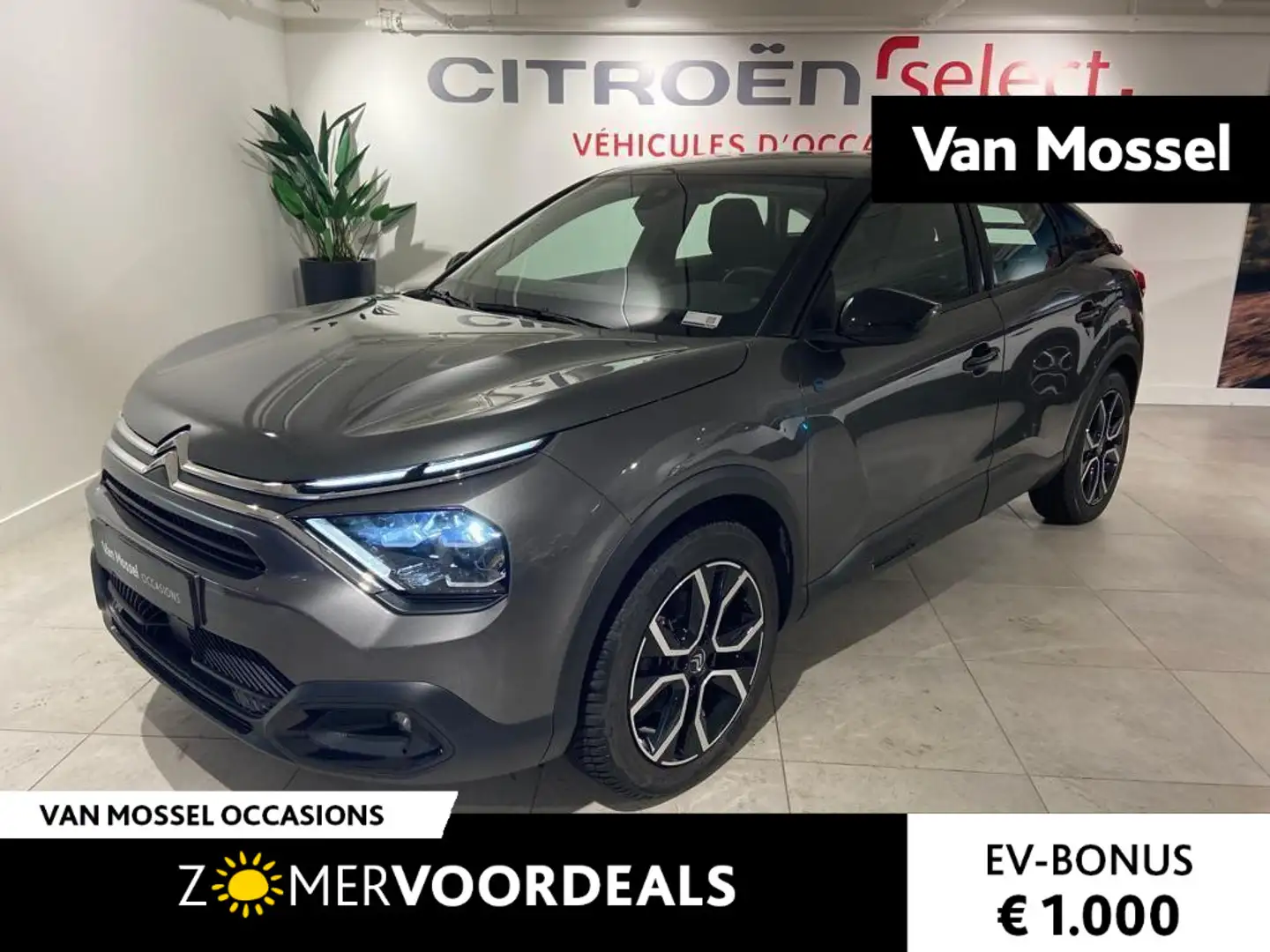 Citroen E-C4 Electric Feel 50 kWh CLIMA | CAMERA | APPLE-CARPLAY - ANDRO Grijs - 1