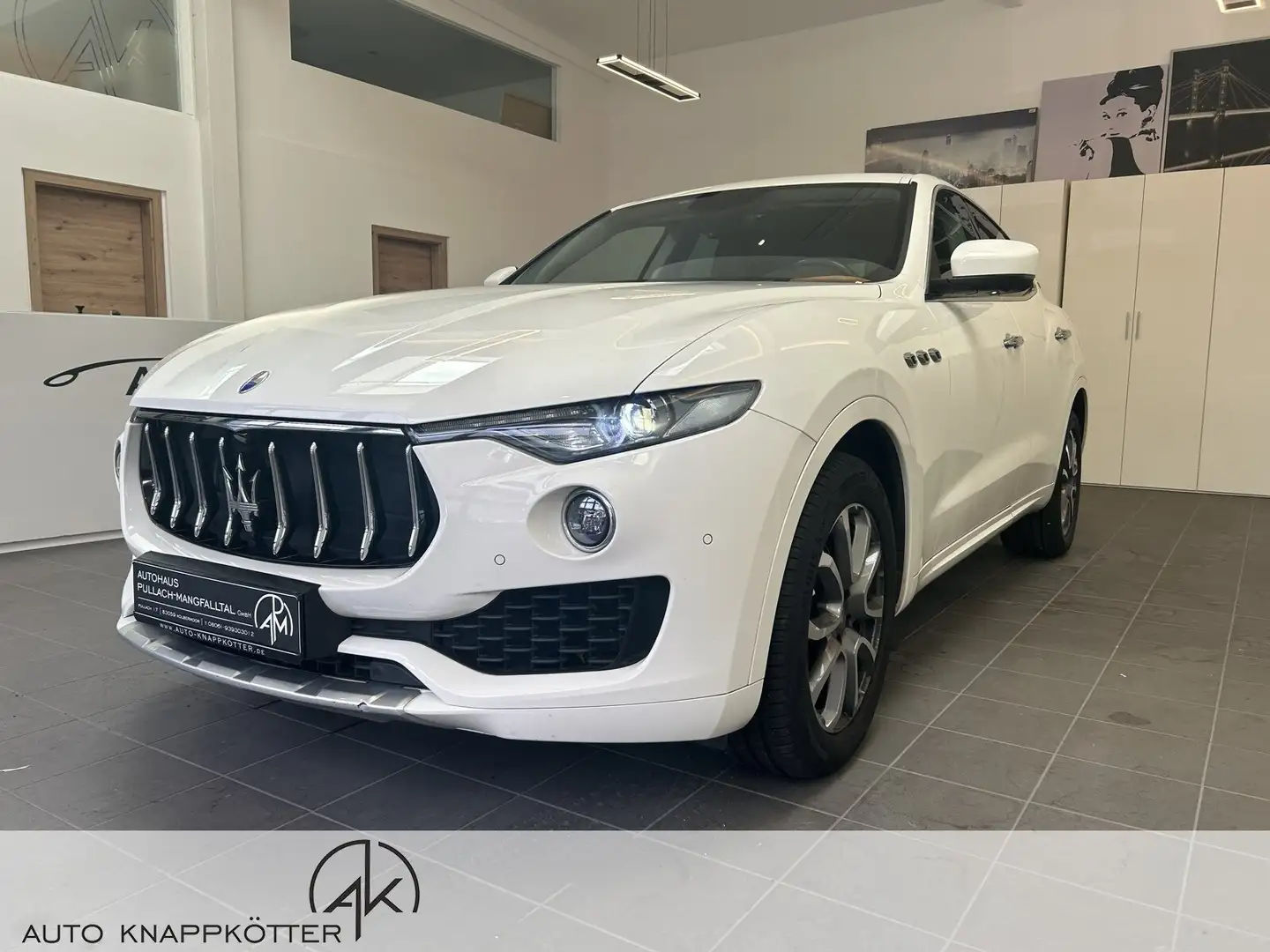 Maserati Levante Levante 3,0 V6 Diesel Chrome-Line Exterieur/Klima Blanc - 2