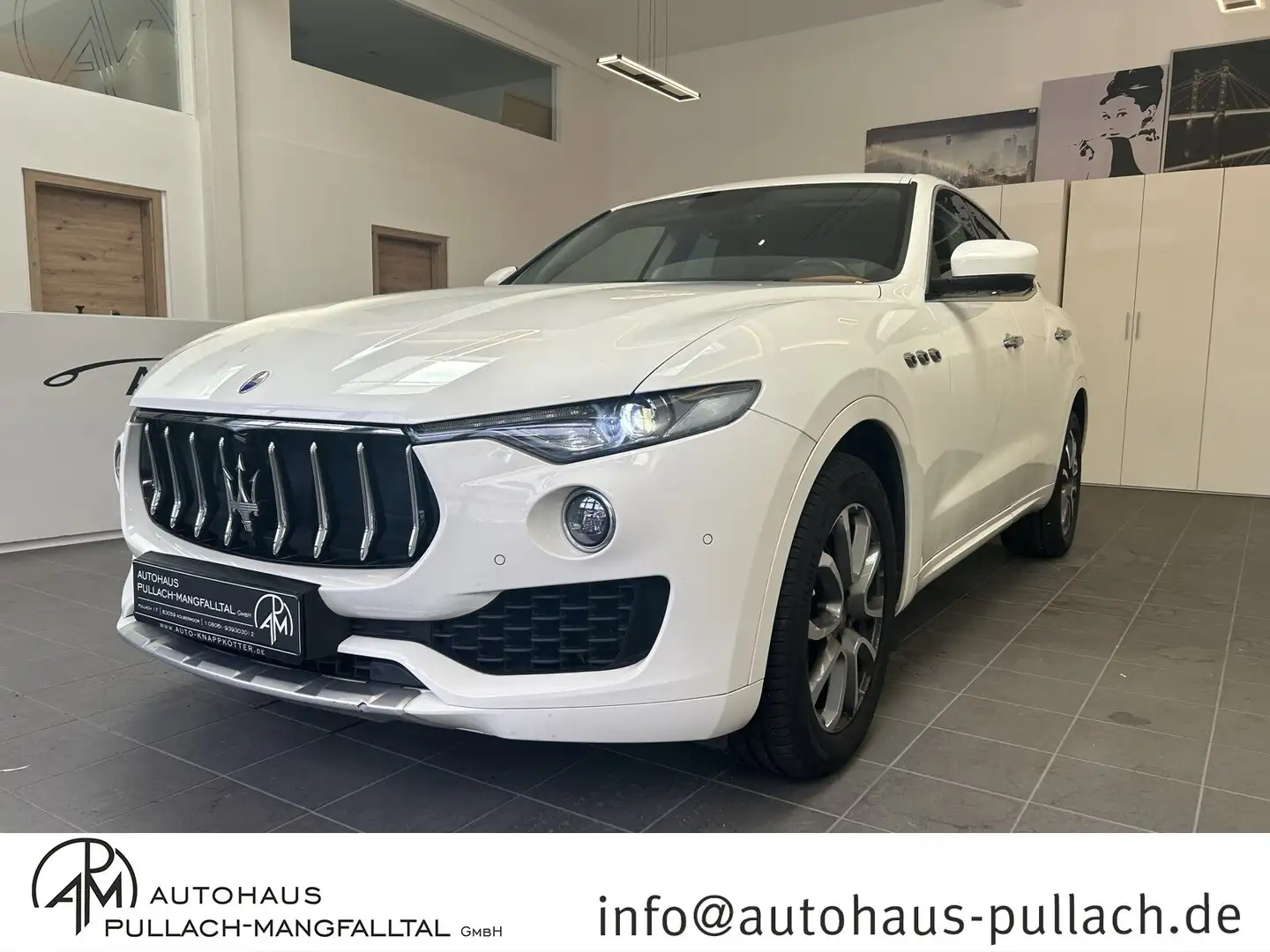 Maserati Levante Levante 3,0 V6 Diesel Chrome-Line Exterieur/Klima Weiß - 1