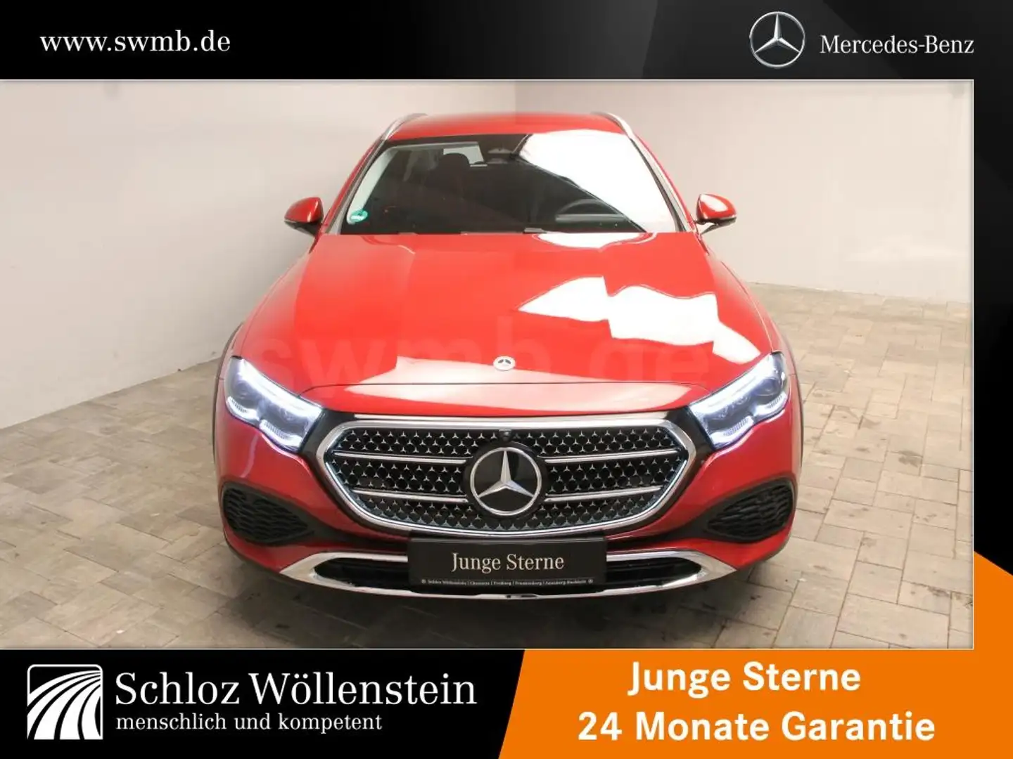 Mercedes-Benz E 450 d 4M All-Terrain DigitalLight/DISTRONIC/360 Rojo - 2