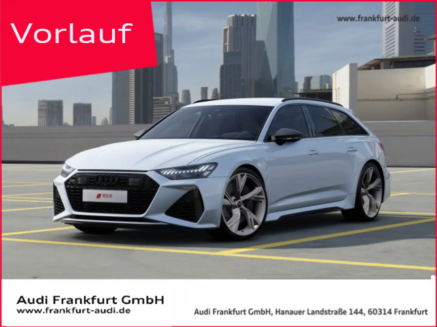 Audi RS6 performance tiptronic Weiß - 1