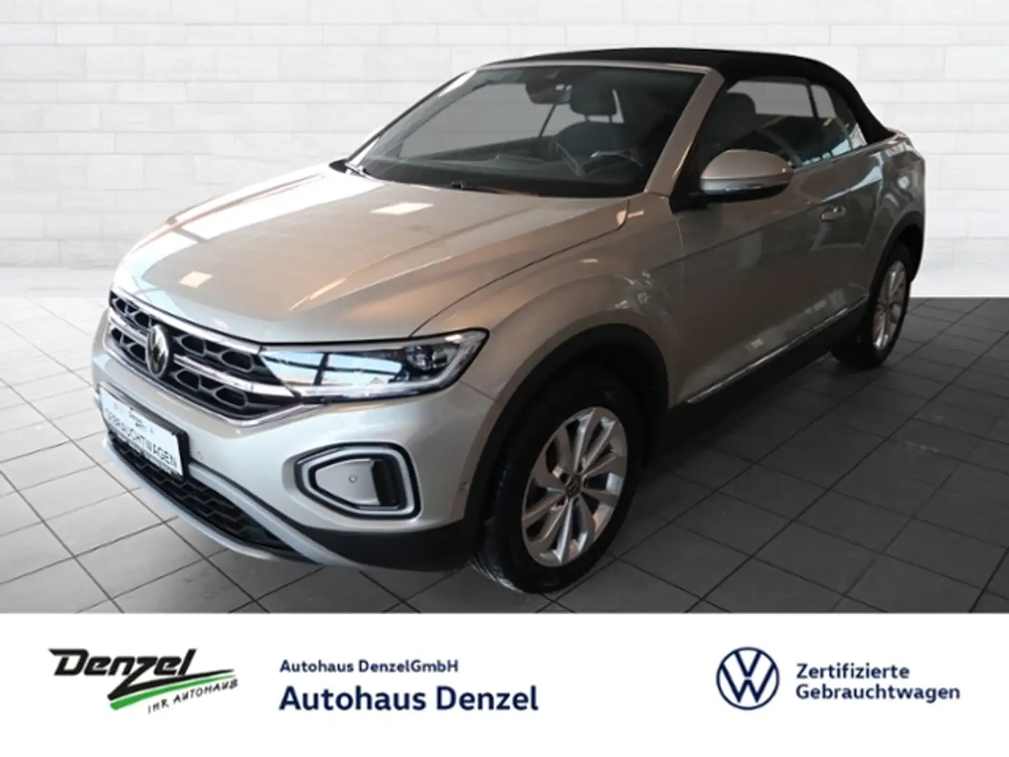 Volkswagen T-Roc Cabriolet Style 1.0 TSI ACC/NAV/KAMERA Argent - 1