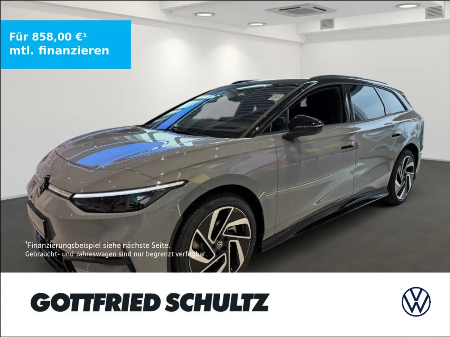 Volkswagen ID.7 TOURER PRO S 86 kWh NAVI AHK PANO BLACK STYLE Gri - 1