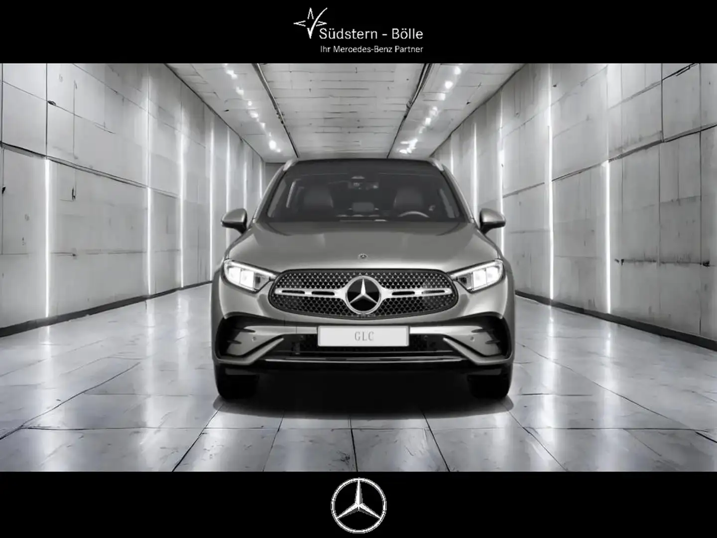 Mercedes-Benz GLC 300 d 4M +AMG+SHZ+MEMORY+NAVI+AMBIENTE+AHK Argent - 2