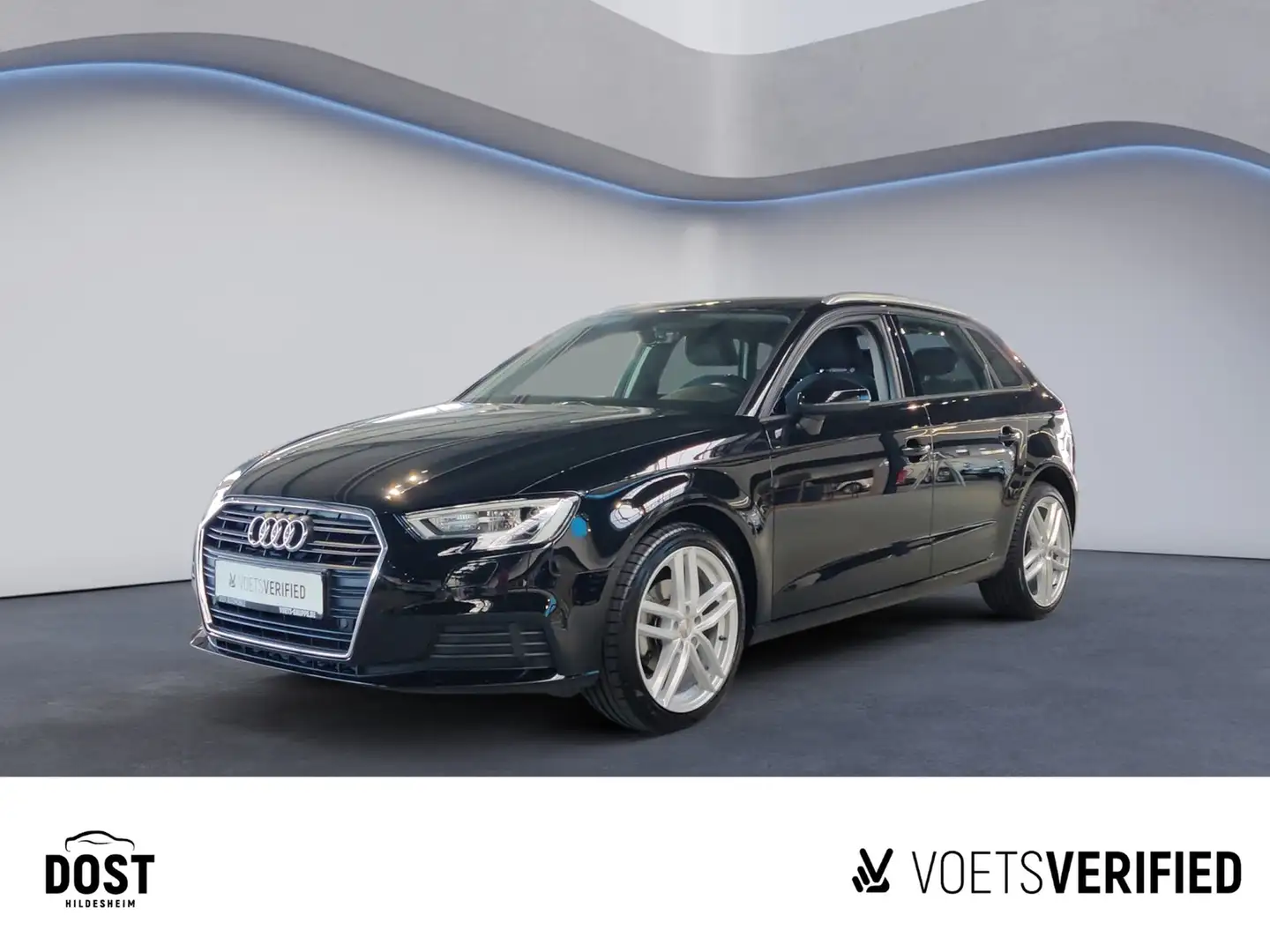 Audi A3 Sportback 30 TDI NAVI+DAB+KLIMA+PDC+SHZ Negro - 1