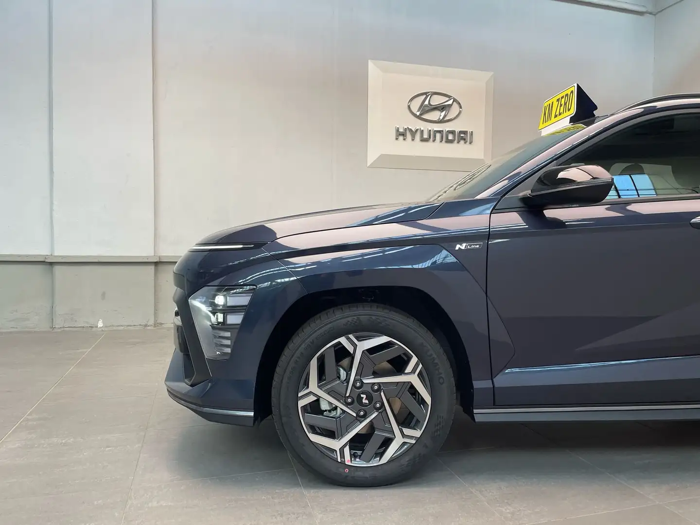 Hyundai KONA Kona 1.6 hev N Line dct Blu/Azzurro - 2