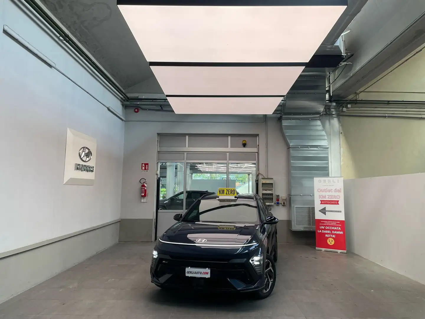 Hyundai KONA Kona 1.6 hev N Line dct Blu/Azzurro - 1