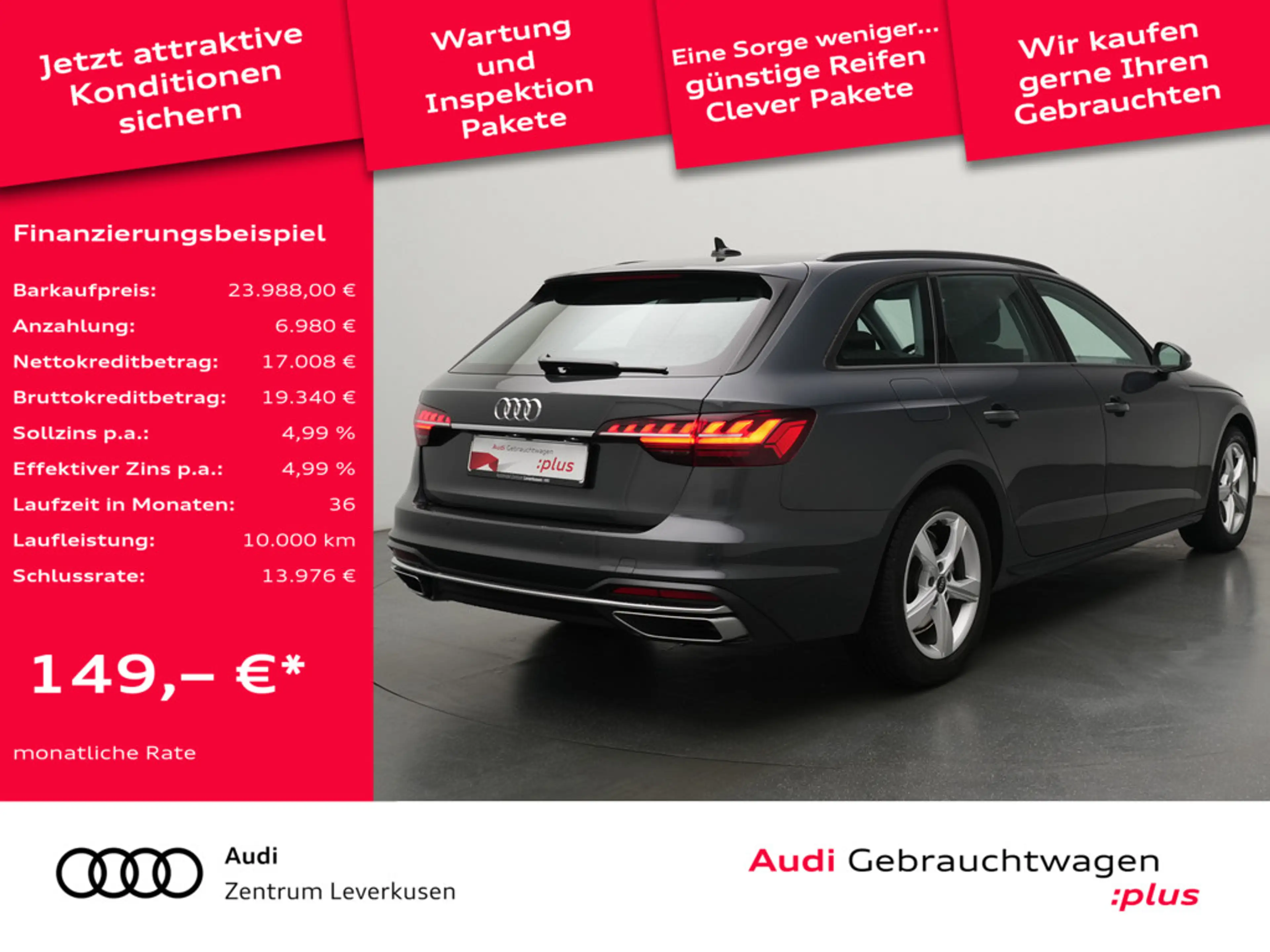Audi A4 Avant S TRON ACC NAVI SHZ PDC KLIMA LED — photo 2
