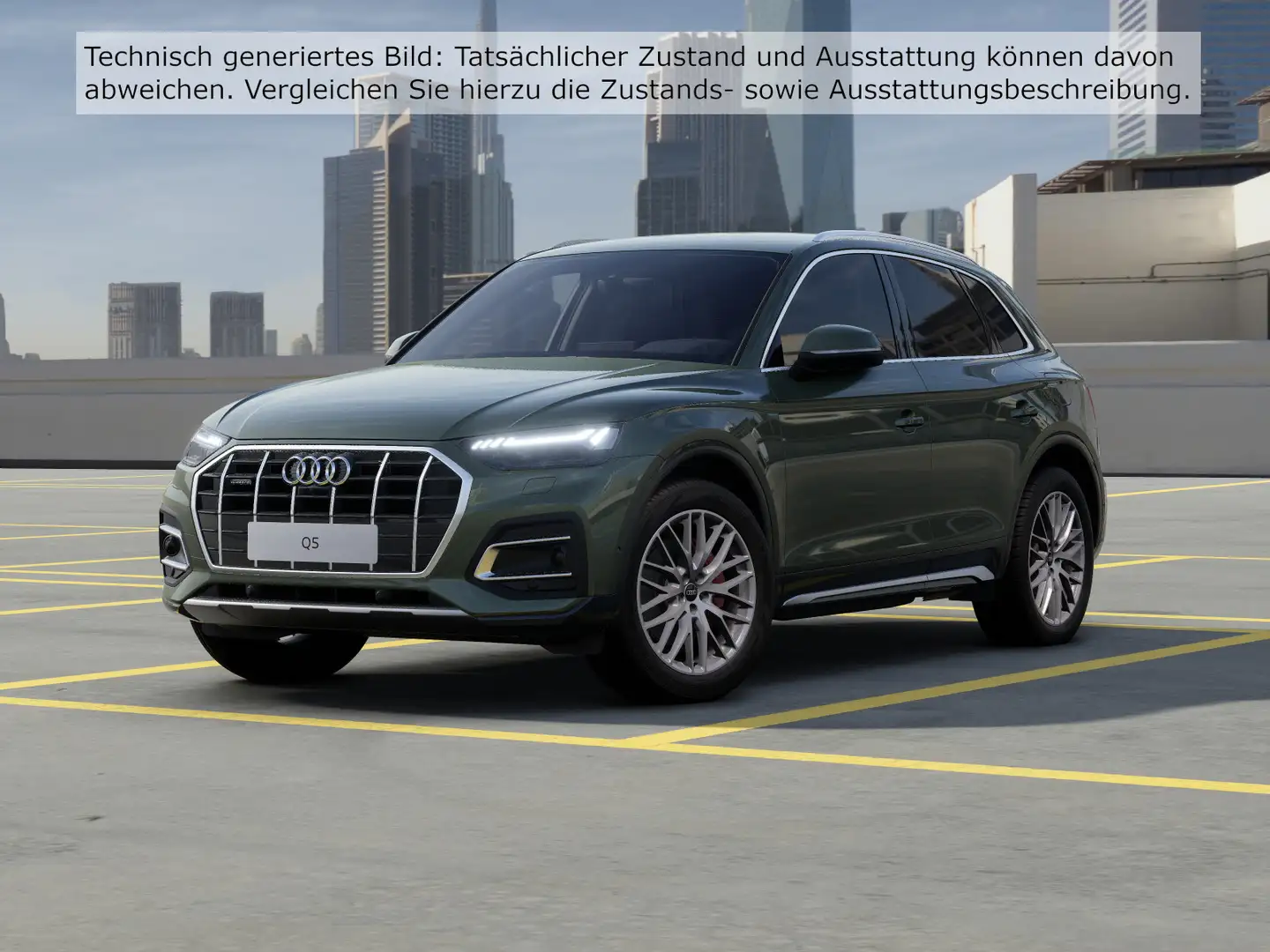 Audi Q5 50 TFSI e quattro S tronic advanced MatrixLED Grün - 1