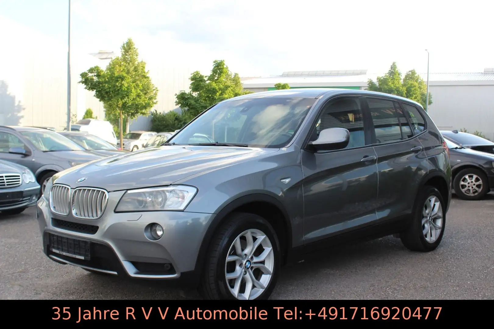 BMW X3 xDrive 20 d, Automatik, 8x Alu, TÜV neu Grau - 2