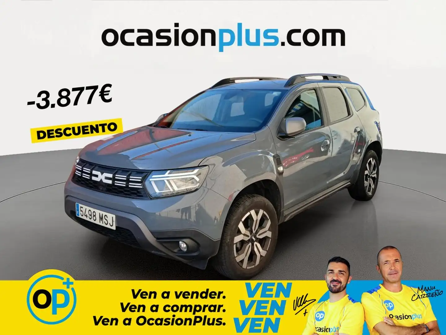 Dacia Duster 1.3 TCe Journey Go EDC 4x2 110kW Gris - 1