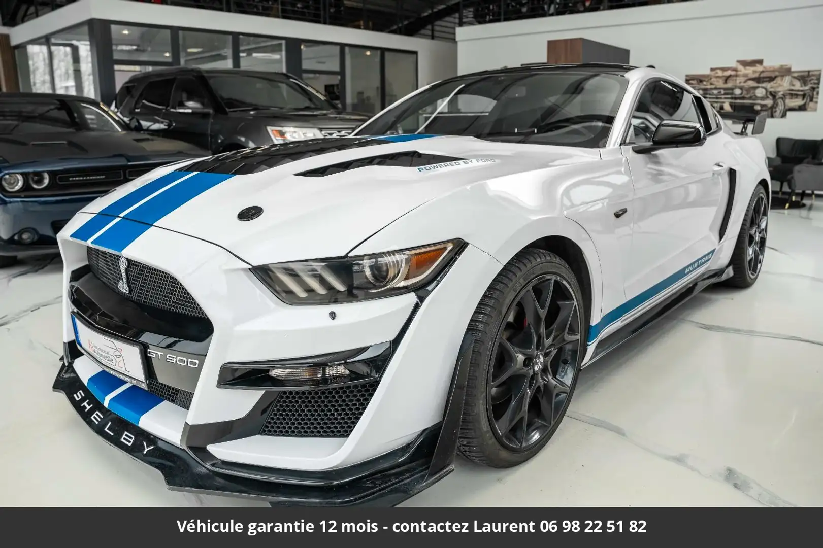 Ford Mustang Pack Shelby GPL Tout compris hors homologation 4500e Weiß - 1