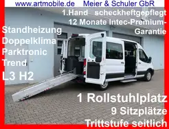 Ford Transit FT 350 L3 Trend/ Rollstuhlplatz/ 9Sitze/ Standheizung/ 1.Hand/ scheckheftgepflegt/ 12 Monate Intec Premium Garantie*