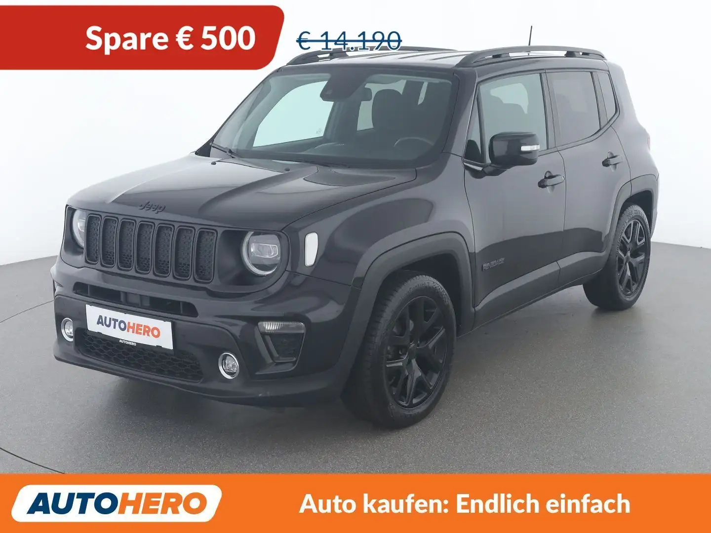 Jeep Renegade 1.0 TGDi Limited 4x2 Schwarz - 1