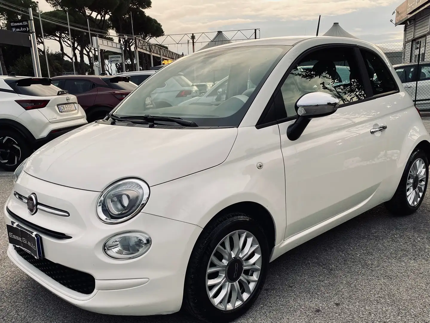 Fiat 500 Lounge **POSS.PACK MEDIA**VED.NOTE Blanc - 1