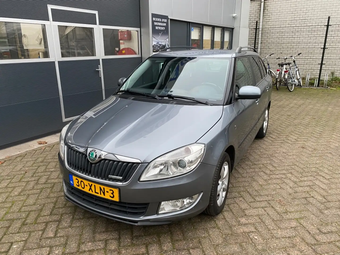 Skoda Fabia 1.2 TDI GREEN. BNSL. Trekhaak. zeer nette auto, Go Grijs - 1
