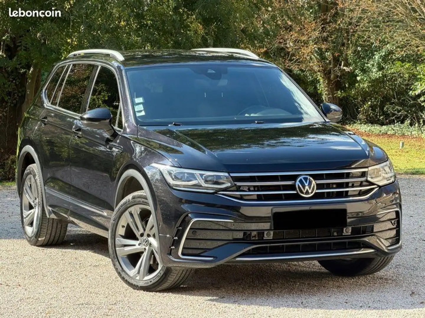 Volkswagen Tiguan Allspace R line 05-2022 a 20990Euro Nero - 2