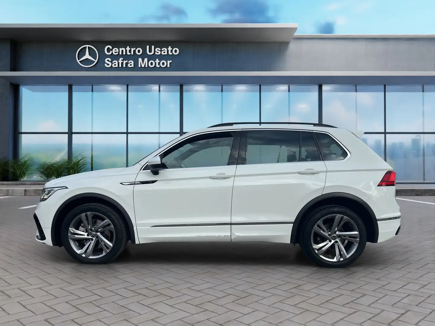 Volkswagen Tiguan Tiguan 2.0 TSI DSG 4MOTION R-Line Bianco - 1