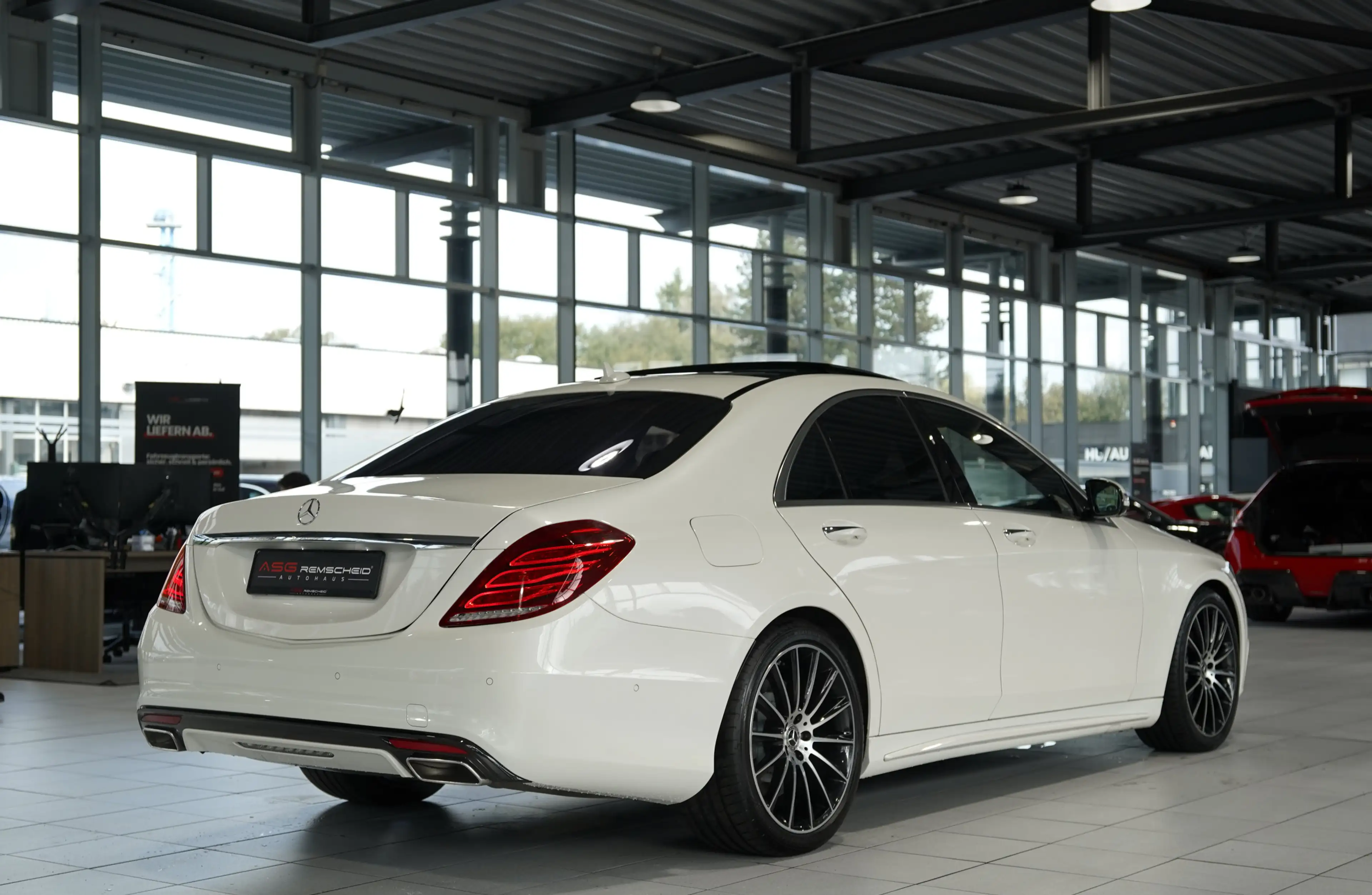 Mercedes-Benz S 500 Limousine AMG Line *Pano*H-UP*BURM — photo 6
