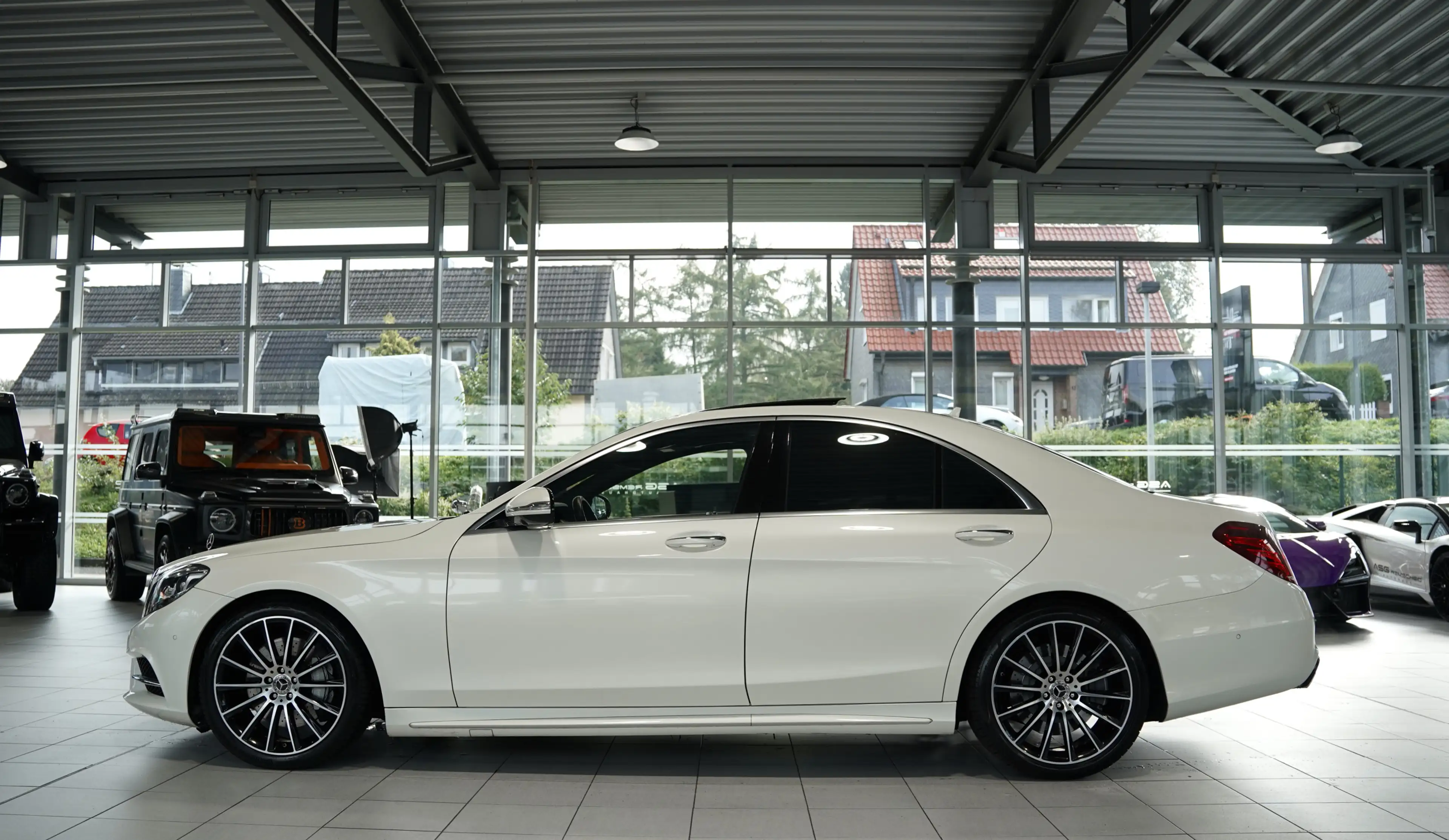 Mercedes-Benz S 500 Limousine AMG Line *Pano*H-UP*BURM — photo 9