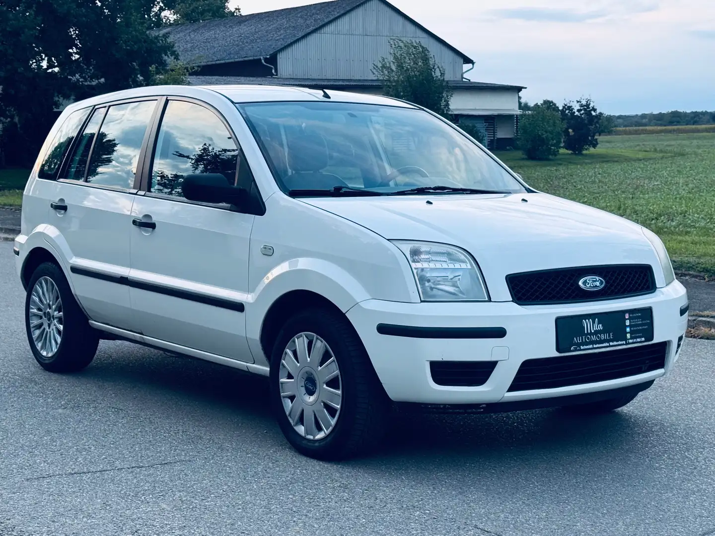 Ford Fusion FUSION 1.4 VIVA | KLIMAANLAGE | KEIN TÜV | EU 4 Weiß - 2