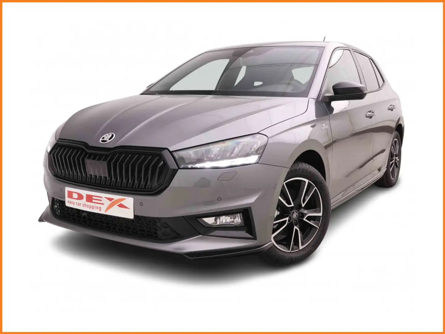 Skoda Fabia 1.0 TSi 115 DSG Monte Carlo + Comfort Plus + Park & Go + ACC Grijs - 1