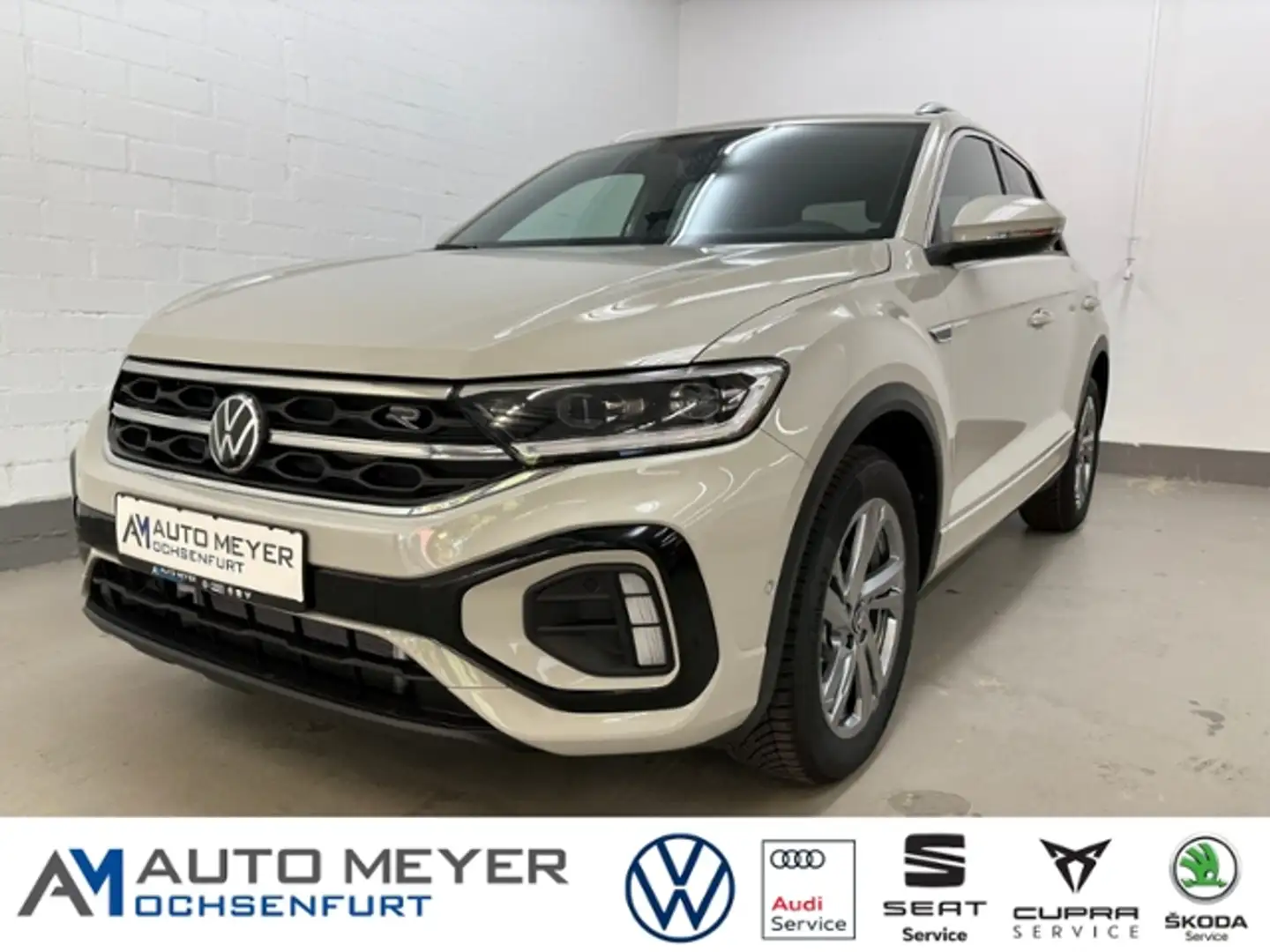 Volkswagen T-Roc R-Line 1.5 l TSI DSG Navi AHK IQ.DRIVE Ganzjahres Gris - 1
