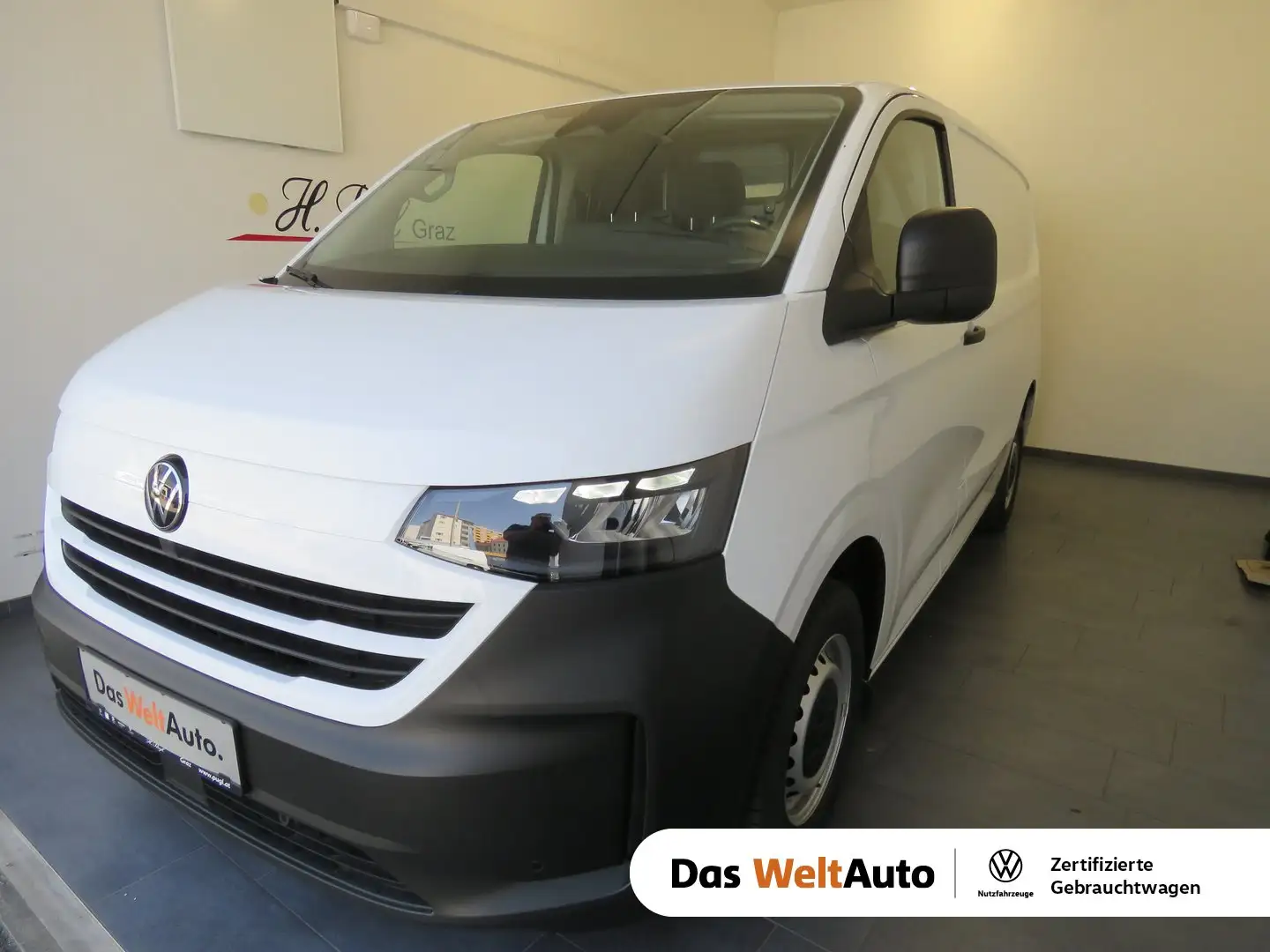 Volkswagen T7 Transporter VW e-Transporter T7 Kastenwagen 160 kW Weiß - 1