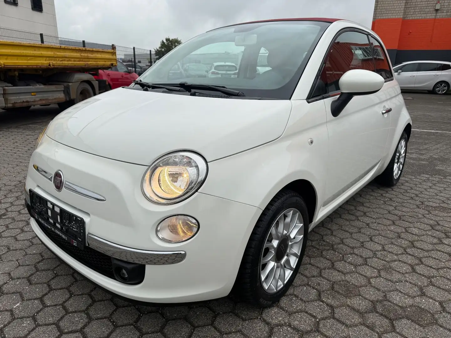 Fiat 500 Weiß - 1