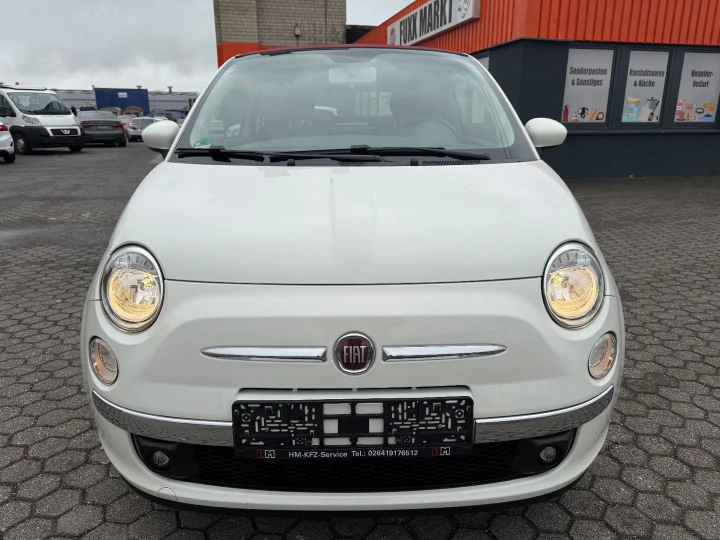 Fiat 500 Weiß - 2