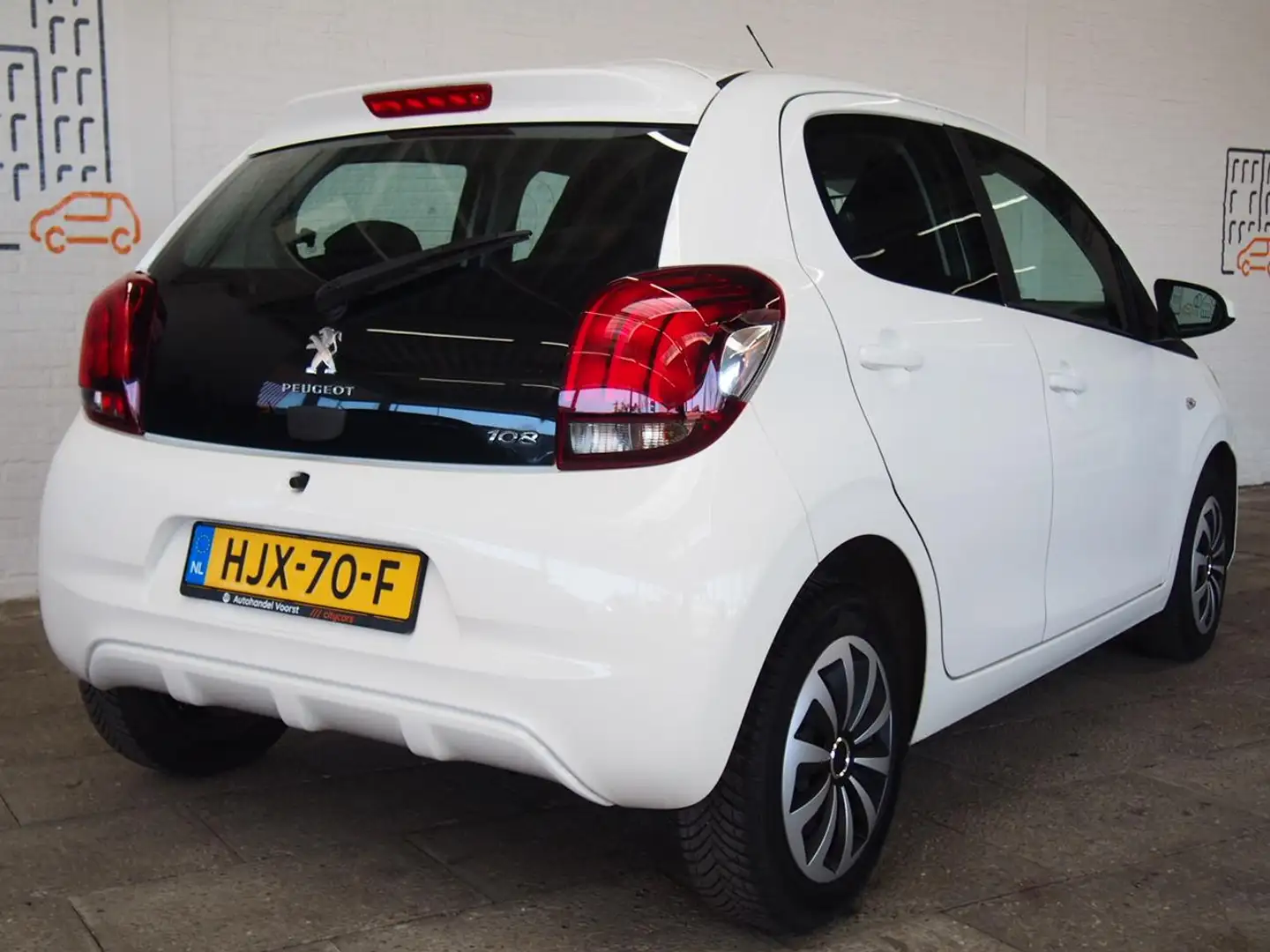 Peugeot 108 1.0 e-VTi Active Airco (APK:Nieuw) Incl.Garantie Wit - 2