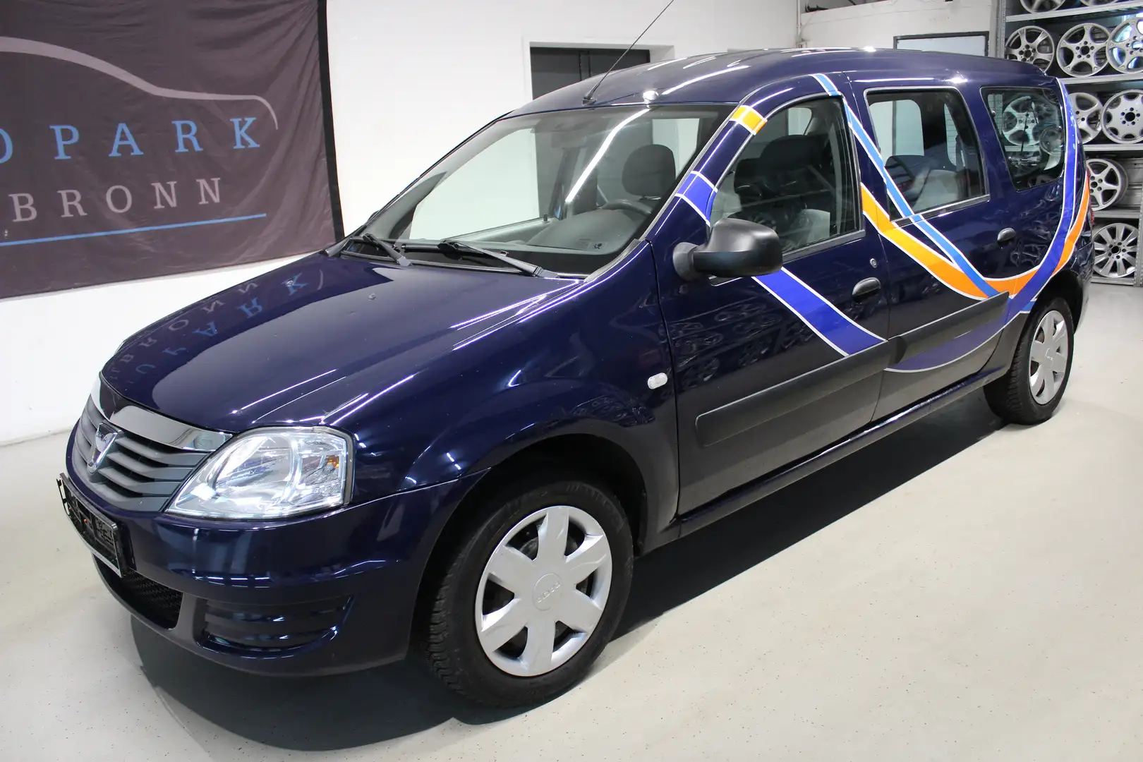 Dacia Logan Logan 1,6 Ambiance*LPG*Klima*ABS*Isofix*5 Sitzer Modrá - 2