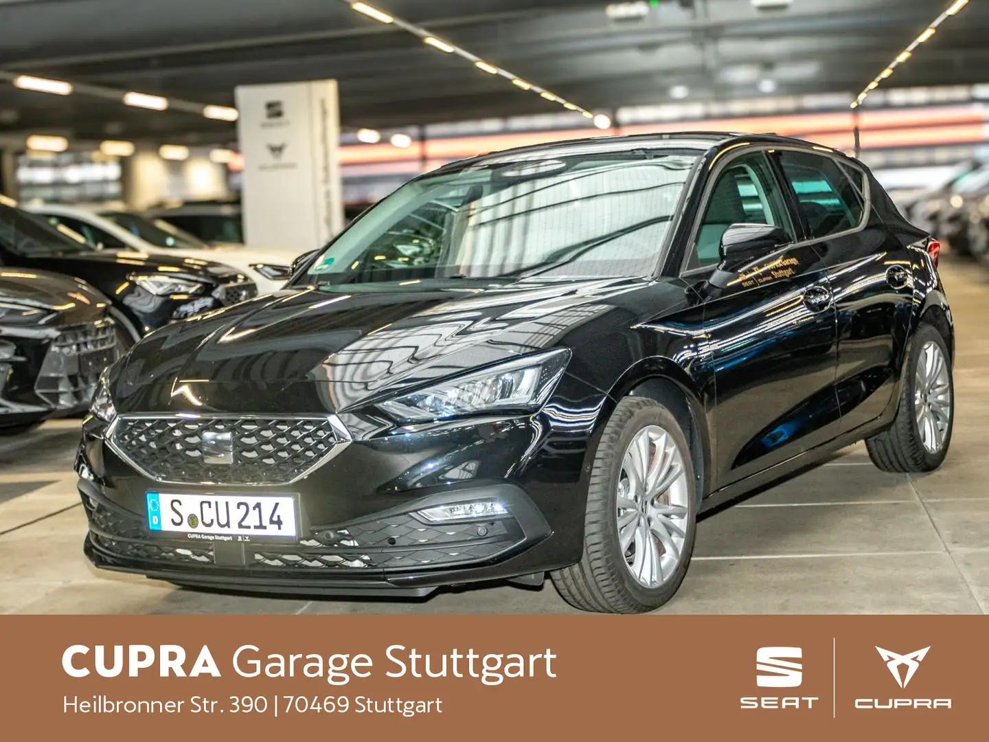 SEAT Leon Style Edition 1.0 eTSI 81 kW (110 PS) 7-Gan Schwarz - 2